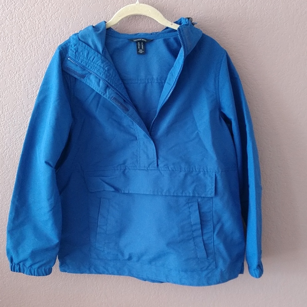 Land's End Pullover Rain Coat